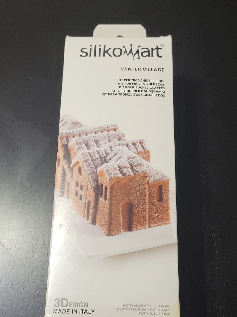Silikomart Winter Village Silicone Bake Mold - Brown
